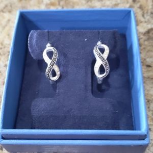 Infinity Hoop Earrings